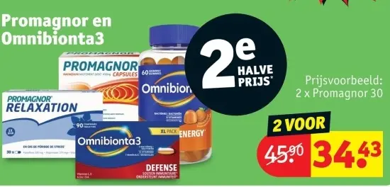 Promotie: Promagnor en Omnibionta3