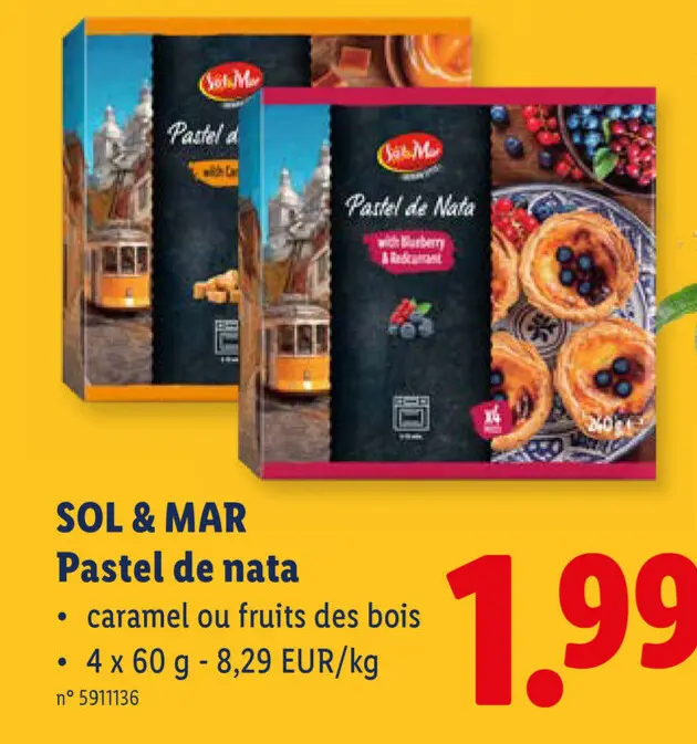 Offre: Pastel de nata