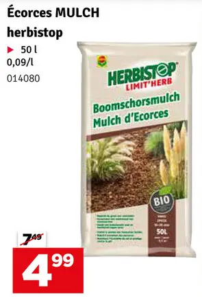 Offre: Écorces MULCH