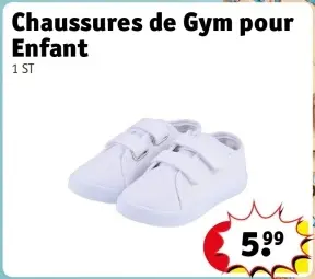 Offre: Chaussures de Gym pour Enfant