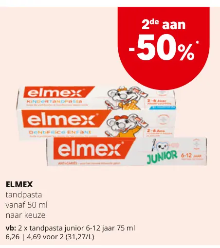 Promotie: tandpasta