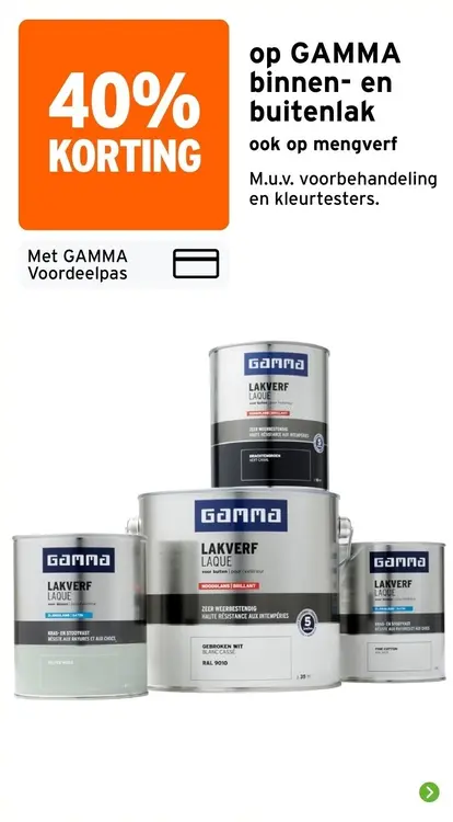 Aanbieding: Binnen- en buitenlak
