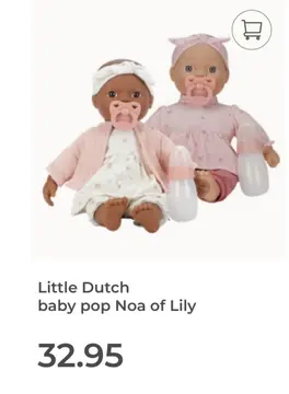 Aanbieding: Little Dutch baby pop Noa of Lily