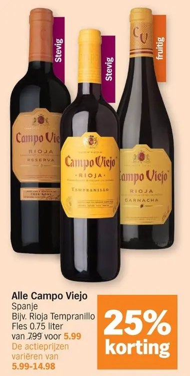 Promotie: Campo Viejo