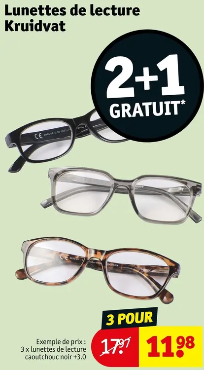 Offre: Lunettes de lecture