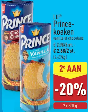 Promotie: Prince-koeken