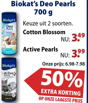 Aanbieding: Biokat's Deo Pearls