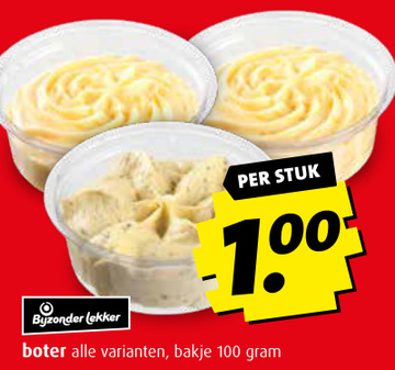 Aanbieding: boter