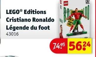 Offre: Cristiano Ronaldo Légende du foot