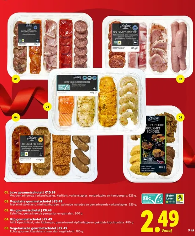 Aanbieding: Gourmetschotel