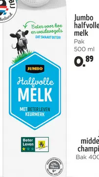 Aanbieding: Jumbo halfvolle melk