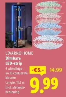 Aanbieding: Dimbare LED-strip