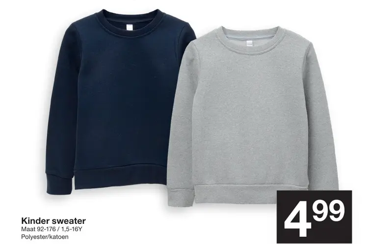 Promotie: Kinder sweater