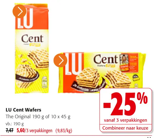 Promotie: Cent Wafers