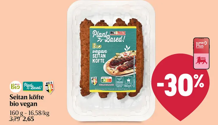 Offre: Seitan köfte bio vegan