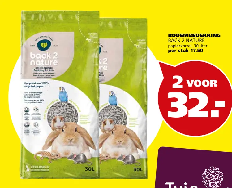 Aanbieding: Bodembedekking BACK 2 NATURE