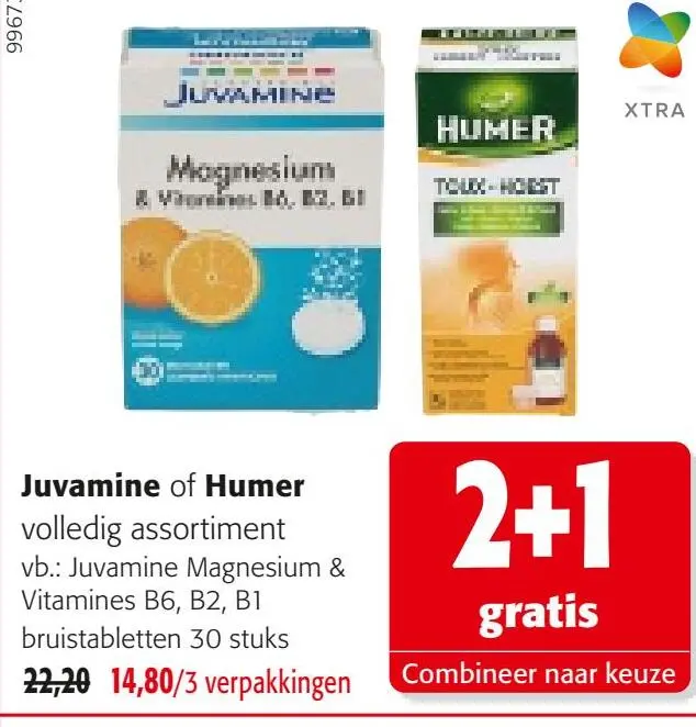 Promotie: Juvamine of Humer