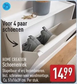 Aanbieding: Schoenenrek