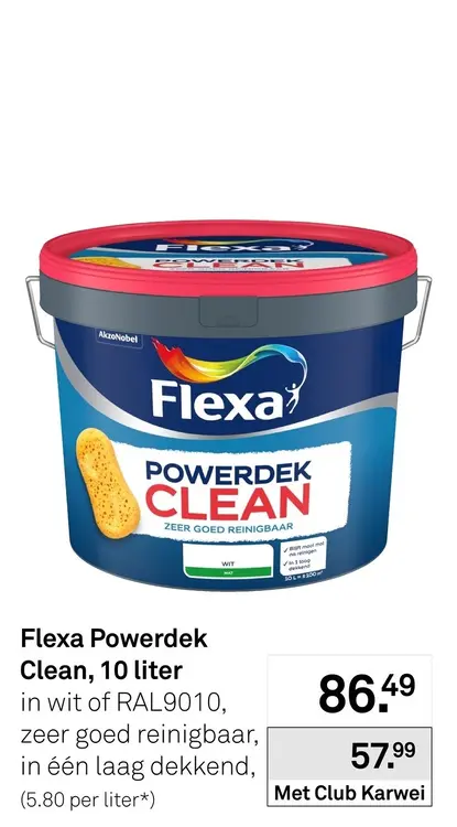 Aanbieding: Powerdek Clean 10 liter