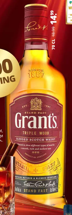 Aanbieding: Grant's Triple Wood Blended