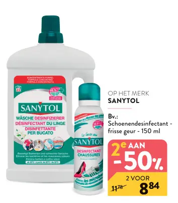 Promotie: Schoenendesinfectant