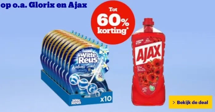 Aanbieding: Witte Reus Wellness Scents Vitality and Ajax 