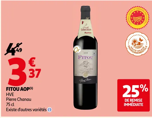 Promotie: Fitou aop