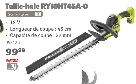 Offre: Taille-haie RY18HT45A-0