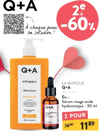Offre: Sérum visage acide hyaluronique
