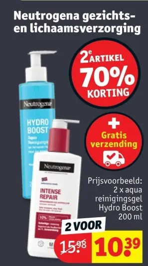 Promotie: Aqua reinigingsgel Hydro Boost