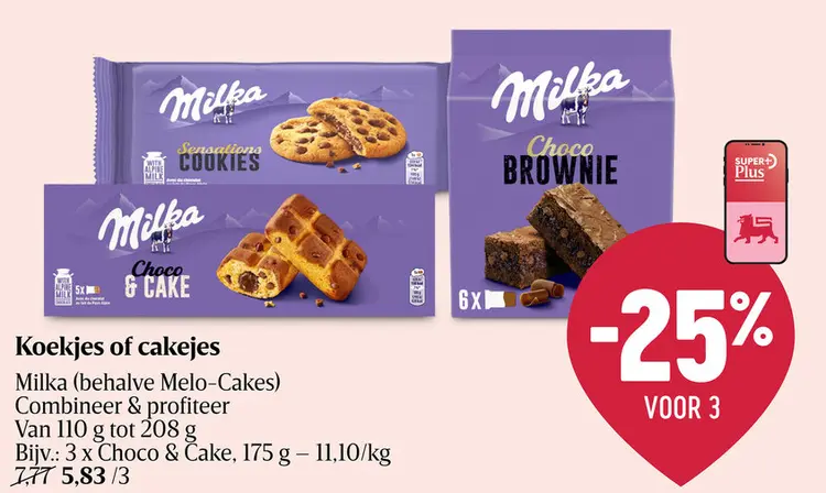 Promotie: Koekjes of cakejes