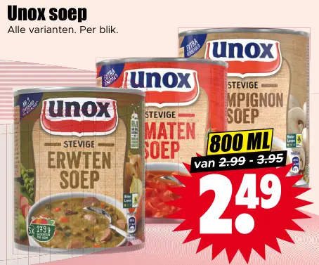 Aanbieding: Soep