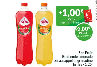 Promotie: Spa Fruit
