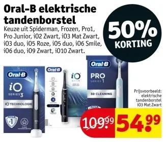 Promotie: Elektrische tandenborstel