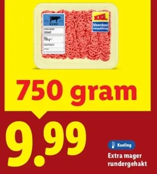 Aanbieding: Extra mager rundergehakt