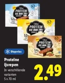 Aanbieding: Proteïne ijsrepen