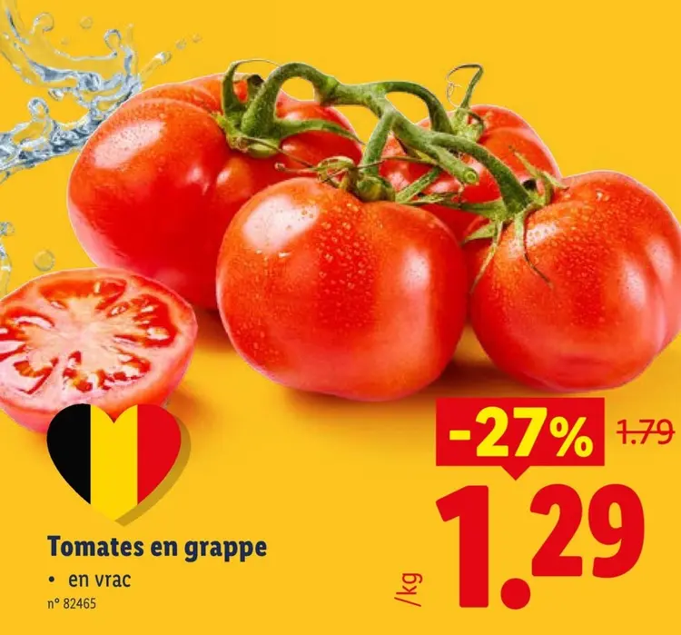 Offre: Tomates en grappe