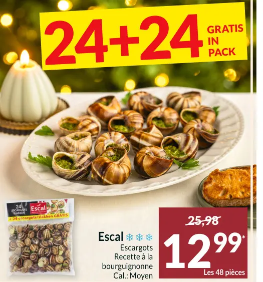 Offre: Escargots Recette à la bourguignonne