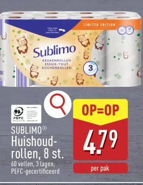 Promotie: Huishoudrollen