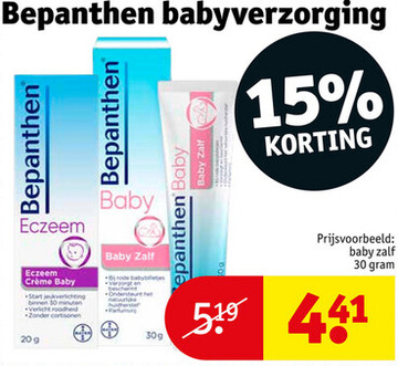 Aanbieding: Bepanthen baby zalf