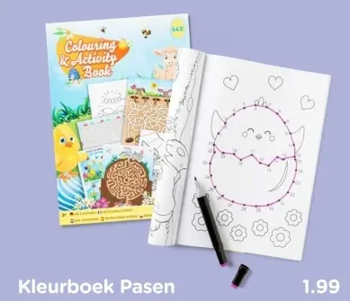 Aanbieding: Kleurboek Pasen