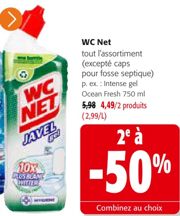 Offre: WC NET JAVEL 5in1