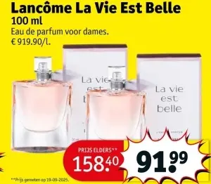 Aanbieding: La Vie Est Belle