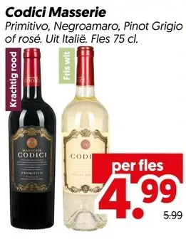 Aanbieding: Codici Masserie