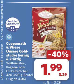 Aanbieding: Coppenrath & Wiese Unsere Goldstücke kernig &