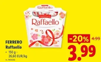 Promotie: Raffaello