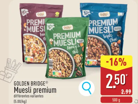 Offre: Muesli premium