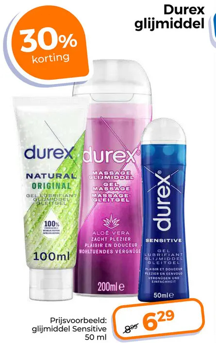 Aanbieding: Durex glijmiddel