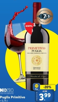 Aanbieding: Puglia Primitivo