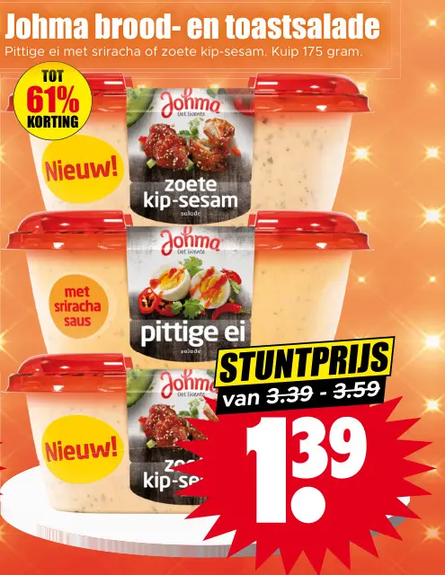 Aanbieding: Brood- en toastsalade